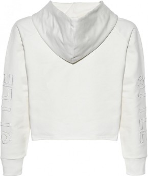 Blue Effect Mädchen Boxy Kapuzen-Sweat-Shirt / Hoodie STYLE naturweiß 128