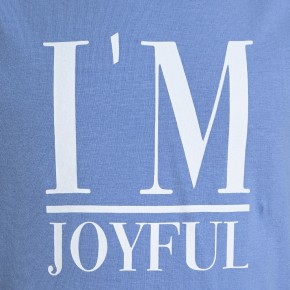 Blue Effect Mädchen T-Shirt I AM JOYFUL himmelblau