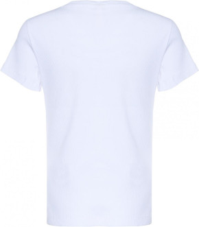 Blue Effect Mädchen geripptes T-Shirt MEMORABLE schneeweiß 152