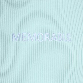 Blue Effect Mädchen geripptes T-Shirt MEMORABLE mint