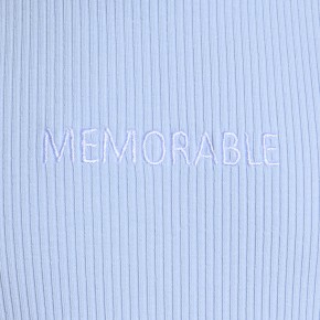 Blue Effect Mädchen geripptes T-Shirt MEMORABLE softblau