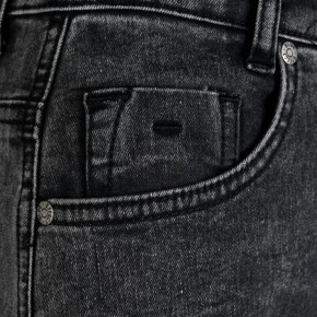 Blue Effect Mädchen cropped Balloon-Fit Jeans black Pfeffer u Salz SLIM 146