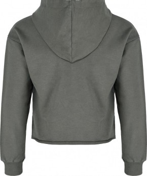 Blue Effect Mädchen Boxy Kapuzen-Sweat-Shirt / Hoodie dunkelgrün