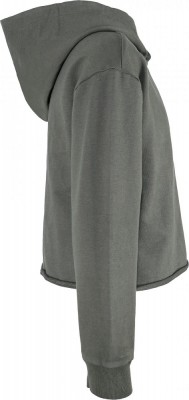 Blue Effect Mädchen Boxy Kapuzen-Sweat-Shirt / Hoodie dunkelgrün