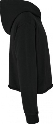 Blue Effect Mädchen Boxy Kapuzen-Sweat-Shirt / Hoodie schwarz