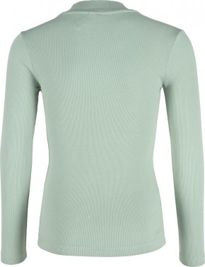 Blue Effect Mädchen geripptes Langarm-Shirt/Longsleeve moos