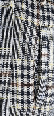 Blue Effect Mädchen Paperbag High-Waist Hose Karo grau braun NORMAL 140