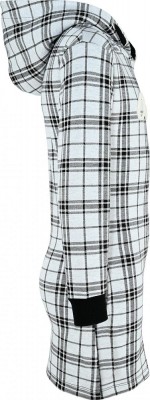 Blue Effect Mädchen Langarm-Kleid Oohlala Sweat-Kleid Karo grau schwarz 176