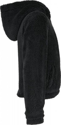 Blue Effect Mädchen Kuschel-Jacke mit Kapuze schwarz 140