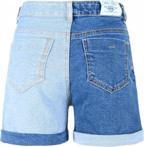Blue Effect Mädchen Balloon-Fit Jeans Shorts Colorblock light medium blue NORMAL
