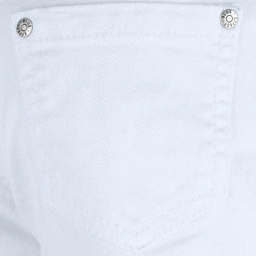 Blue Effect Mädchen High-Waist Jeans Shorts Open Seam schneeweiß NORMAL