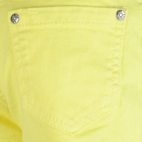 Blue Effect Mädchen High-Waist Jeans Shorts Open Seam soft lemon antik NORMAL