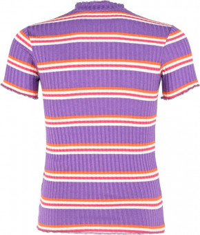Blue Effect Mädchen T-Shirt Streifen purple stripes