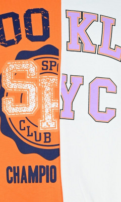 Blue Effect Mädchen Sweat-Shirt BROOKLYN leuchtorange