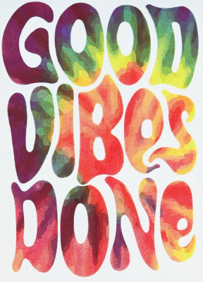 Blue Effect Mädchen T-Shirt GOOD VIBES DONE weiß