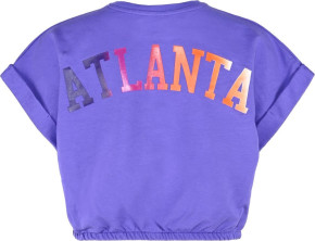 Blue Effect Mädchen Boxy Sweat T-Shirt ATLANTA purple 140