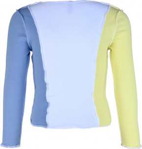 Blue Effect Mädchen Langarm-Shirt Colorblock soft lemon