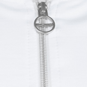 Blue Effect Mädchen Kapuzen-Sweat-Jacke schneeweiß 128