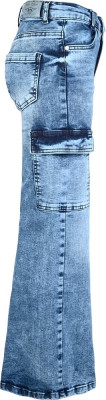 Blue Effect Mädchen Wide Leg Cargo Jeans medium blue NORMAL