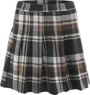 Blue Effect Mädchen Sweat-Rock Falten-Rock karo braun