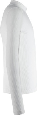 Blue Effect Mädchen geripptes Langarm-Shirt/Longsleeve weiß