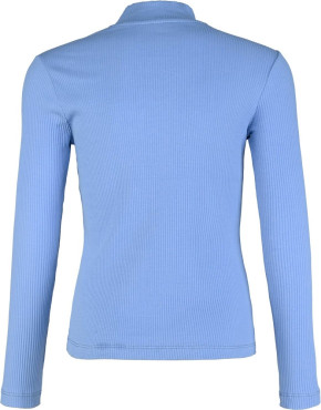 Blue Effect Mädchen geripptes Langarm-Shirt/Longsleeve hellblau
