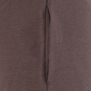 Blue Effect Mädchen Langarm-Kleid Kapuzen-Sweat-Kleid GOOD VIBES schoko