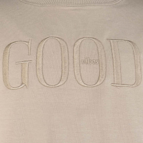 Blue Effect Mädchen Sweat-Shirt GOOD VIBES macchiato