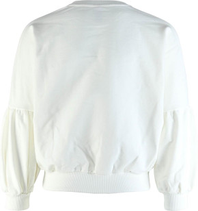 Blue Effect Mädchen Sweater LAUGH weiß 128