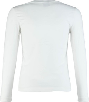Blue Effect Mädchen Langarm-Shirt/Longsleeve Herz weiß
