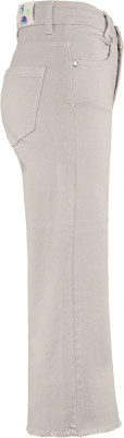 Blue Effect Mädchen Cropped Wide Leg Jeans beige offener Saum NORMAL