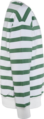 Blue Effect Mädchen Sweat-Shirt/Sweater gritzegrün weiß Streifen