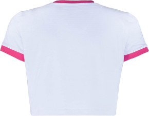 Blue Effect Mädchen Boxy T-Shirt FLOWER POWER schneeweiß