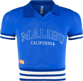 Blue Effect Mädchen Crop Polo T-Shirt MALIBU kobalt 128