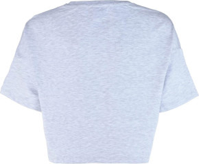 Blue Effect Mädchen Boxy T-Shirt FLORIDA hellgrau melange 140