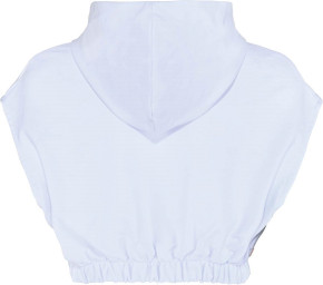 Blue Effect Mädchen Boxy Top mit Kapuze BOSTON schneeweiß