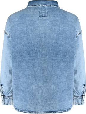 Blue Effect Mädchen Jeans Overshirt Jacke light blue
