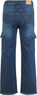 Blue Effect Mädchen Wide Leg Cargo Jeans dark blue SLIM