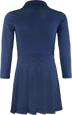 Blue Effect Mädchen Langarm-Kleid dunkelmarine