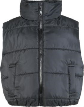 Blue Effect Mädchen Stepp-Weste schwarz