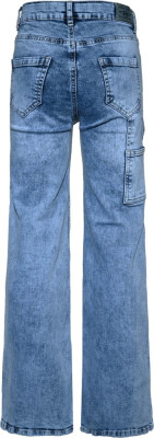 Blue Effect Mädchen Wide Leg Worker Jeans medium blue NORMAL