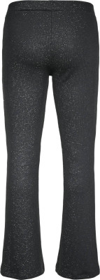 Blue Effect Mädchen Flared Legging Hose schwarz glitzer