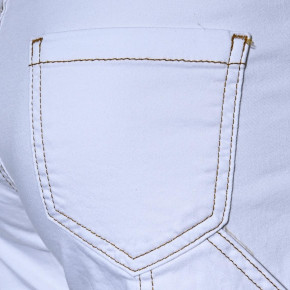 Blue Effect Mädchen Wide Leg Workers Jeans weiß SLIM