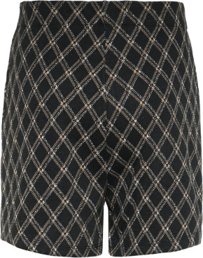 Blue Effect Mädchen Skort Short-Rock Karo schwarz