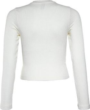 Blue Effect Mädchen geripptes Langarm-Shirt offwhite