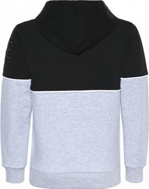 Blue Effect Jungen Kapuzen-Sweat-Shirt/Hoodie Space Future Mission hellgrau melange