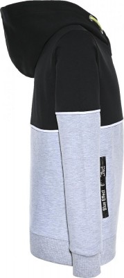 Blue Effect Jungen Kapuzen-Sweat-Shirt/Hoodie Space Future Mission hellgrau melange