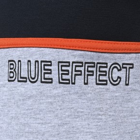 Blue Effect Jungen Langarmshirt/Longsleeve Sporty-Farbenblock hellgrau melange 92