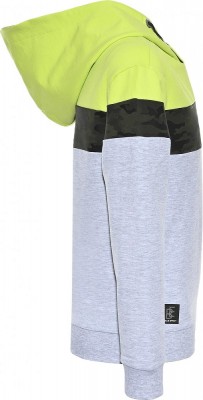 Blue Effect Jungen Kapuzen-Sweat-Shirt/Hoodie Camouflage hellgrau melange 128