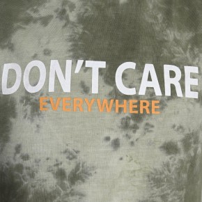Blue Effect Jungen T-Shirt DON'T CARE dunkelgrün batik 176